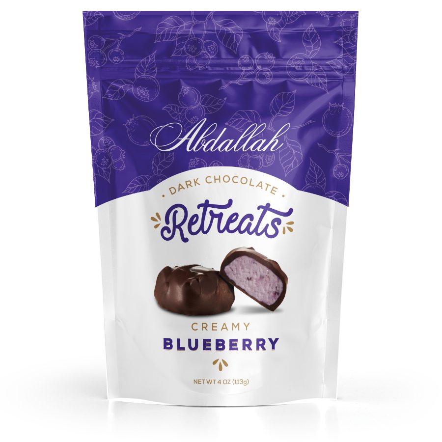 Blueberry Sorbet – Dark Chocolate
