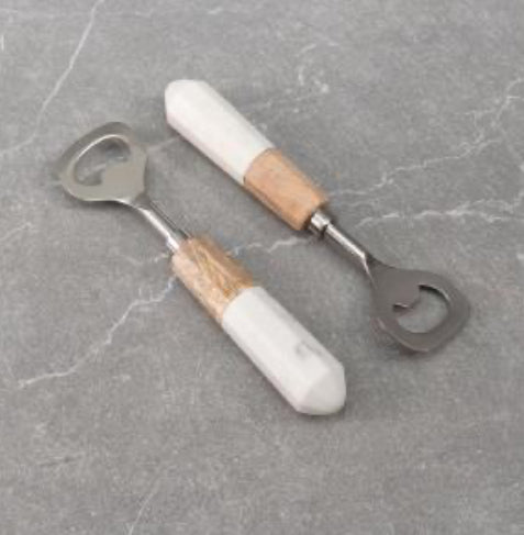 Wood & Stone Bottle Opener
