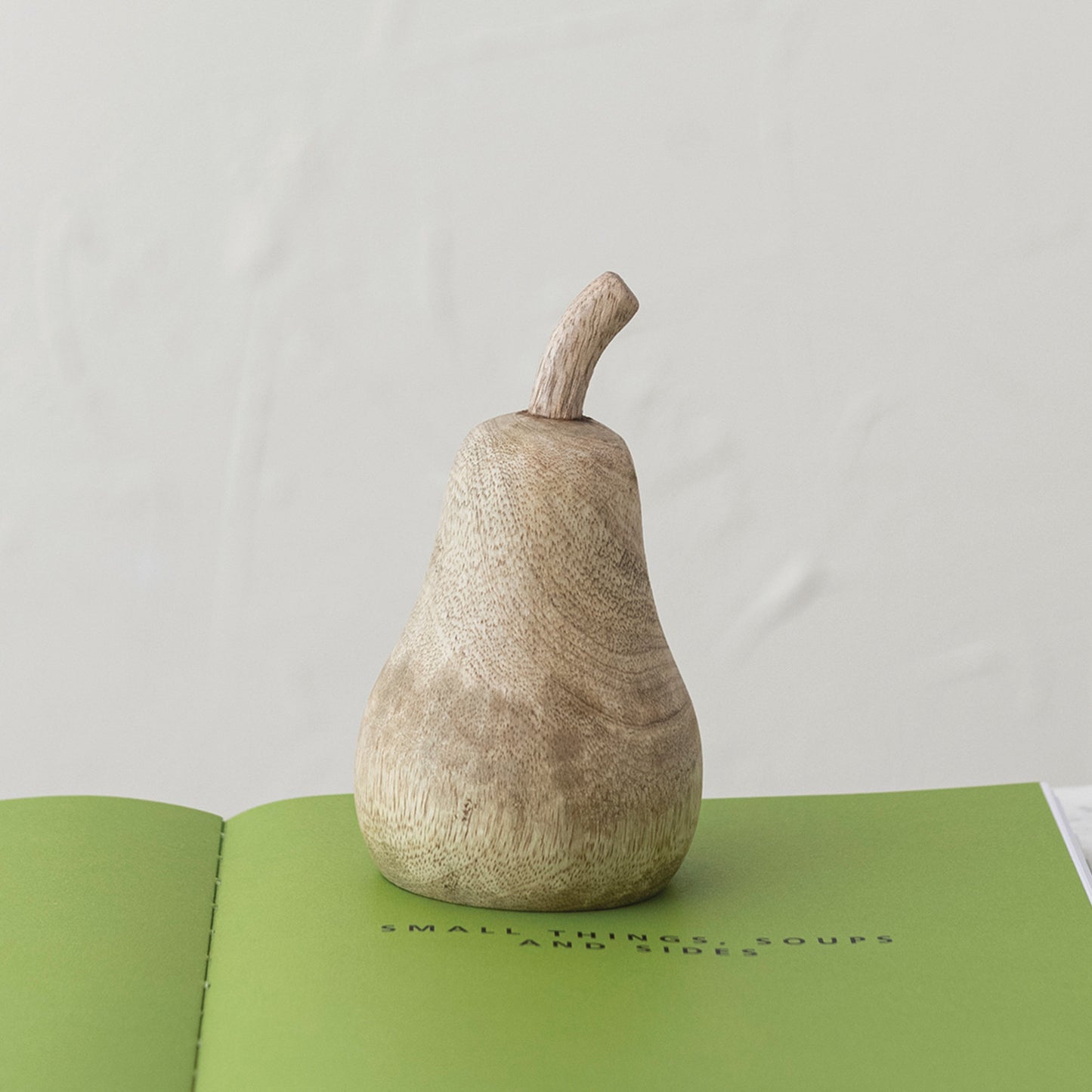 Mango Wood Pear- Small