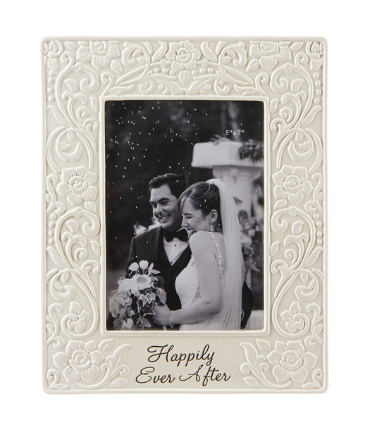 Happily Ever After Wedding Frame