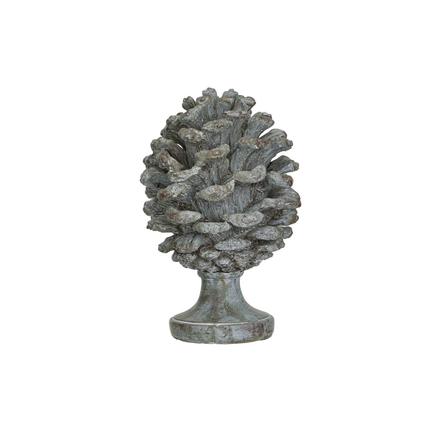 Resin Pinecone Finial