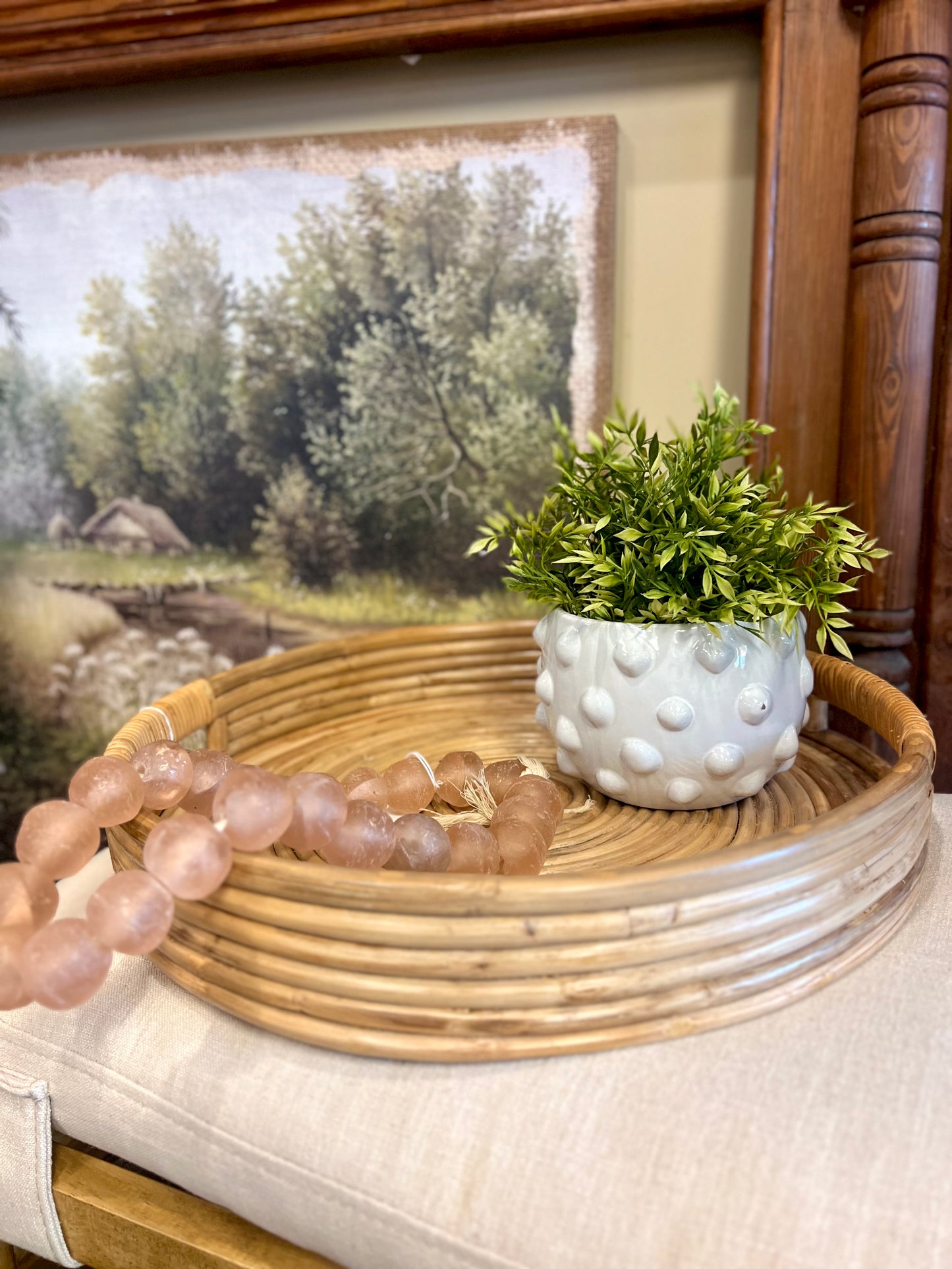 Rattan Tray S-IND : HOM