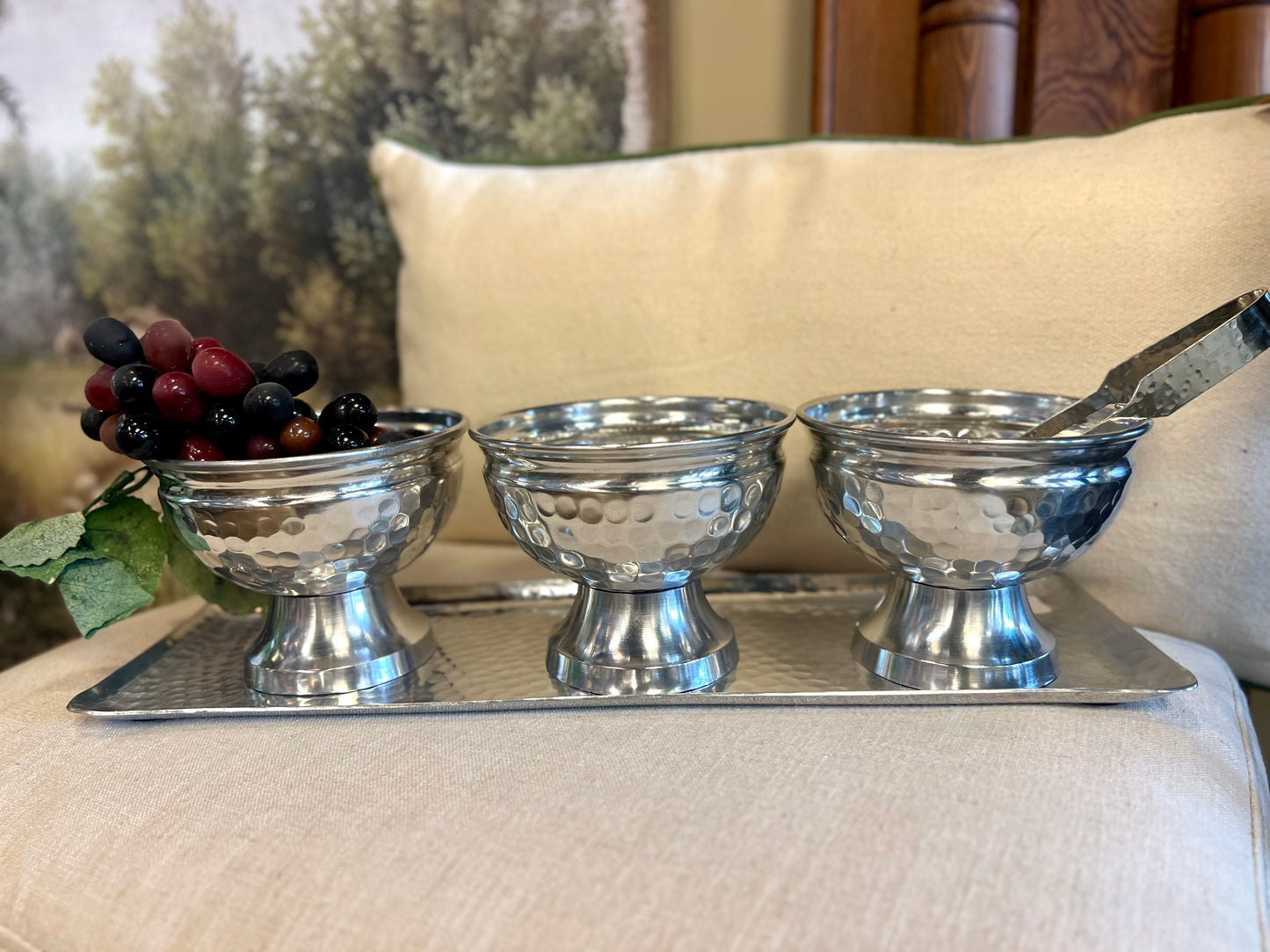 Tray w/Bowl Set-IND : KIT