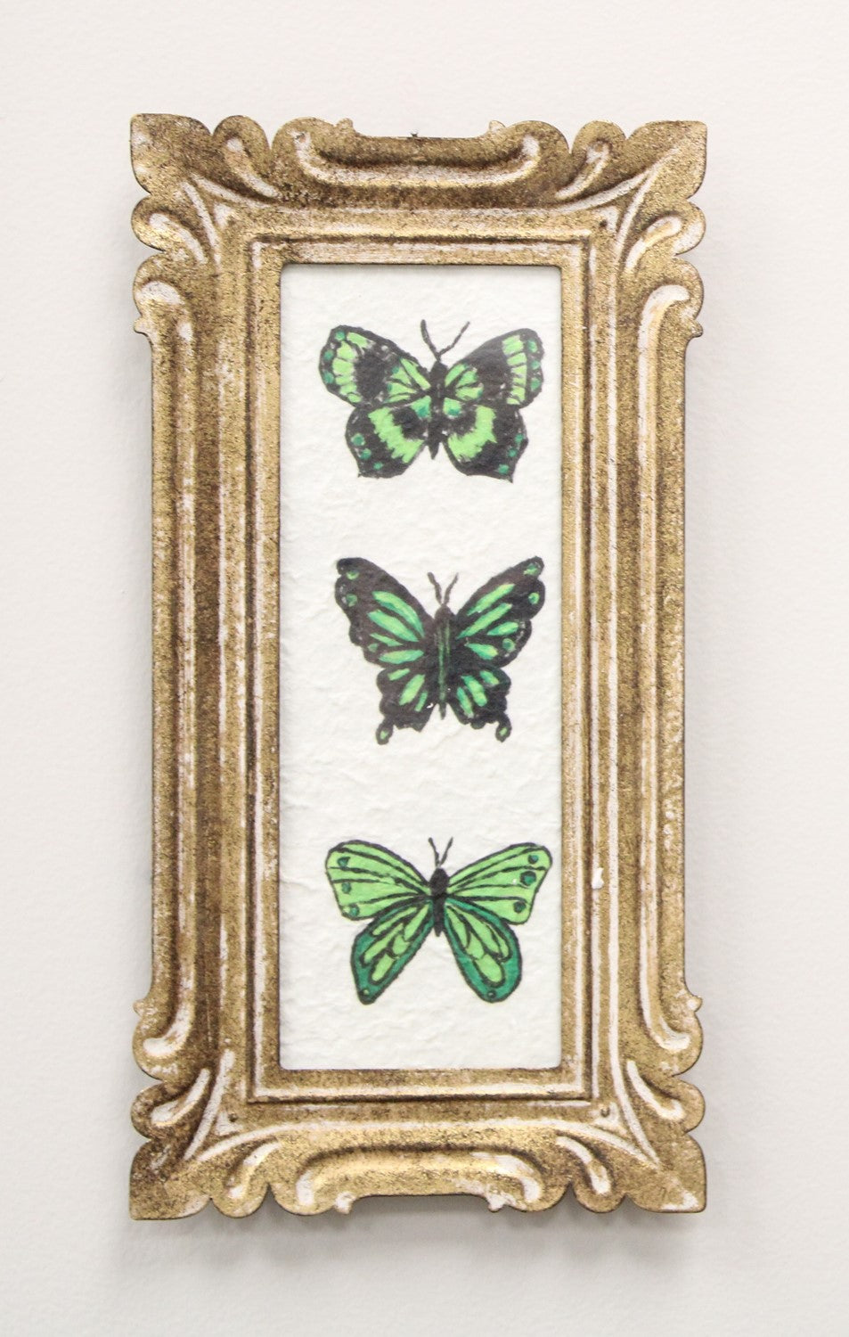 Framed Butterfly Tiro Art