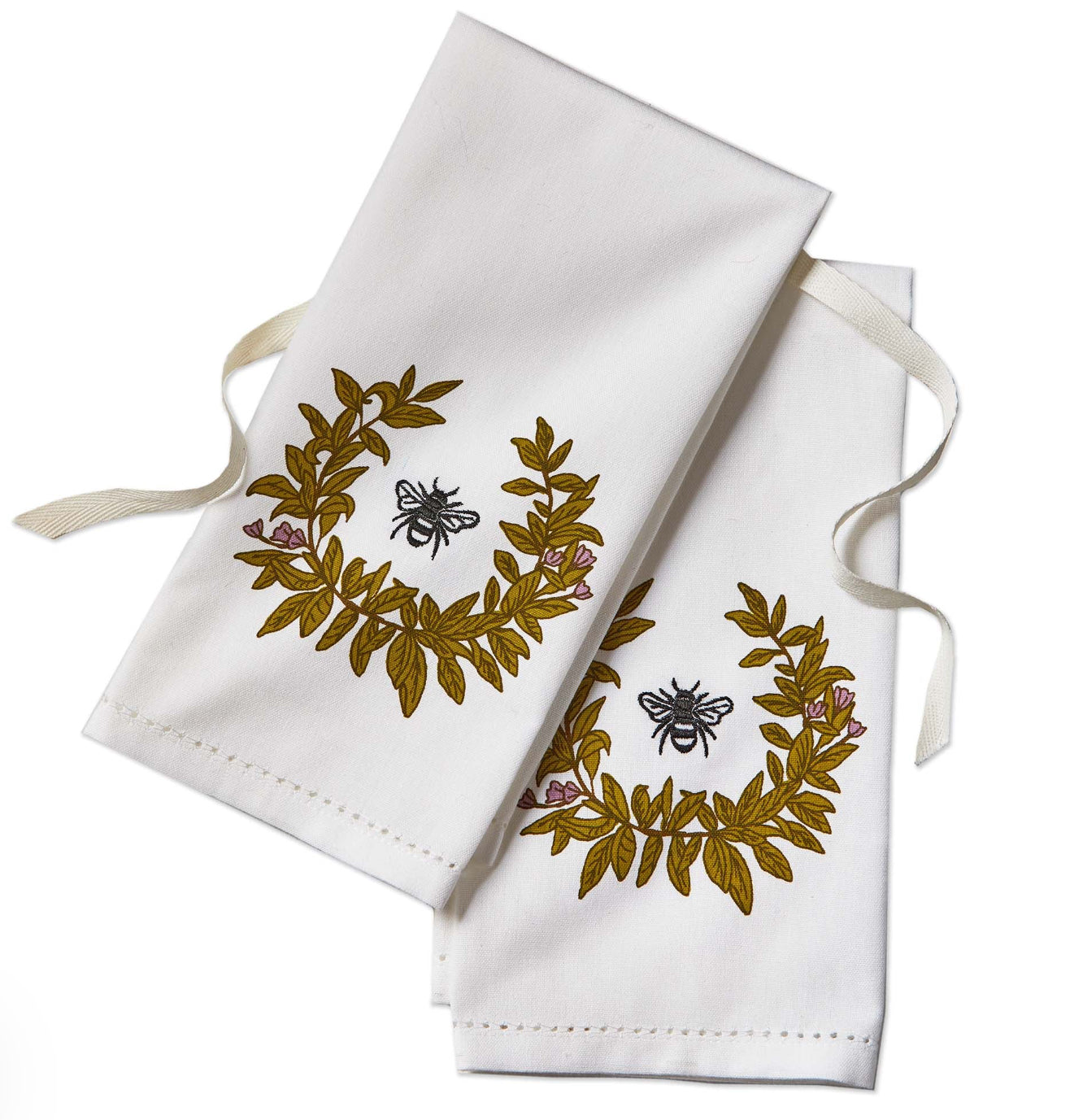 Lavender & Honey Guest Towel S/2
