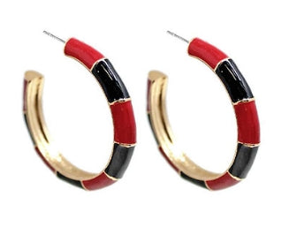 Gameday Epoxy Earrings