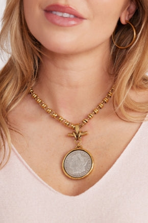 Riley Coin Necklace