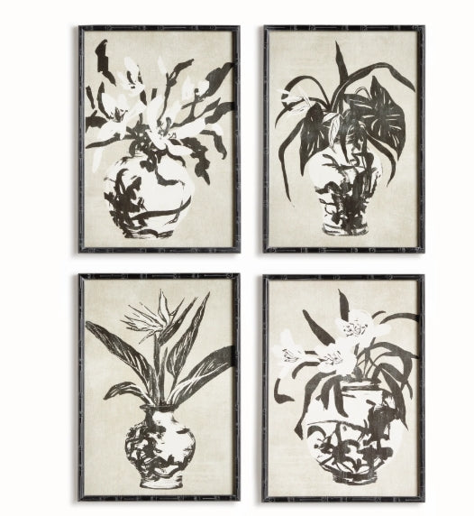 Chinoiserie Noir Print
