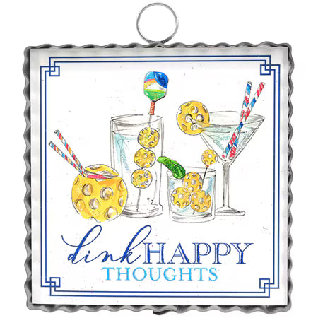 Mini Beck's "Drink Happy Thoughts"