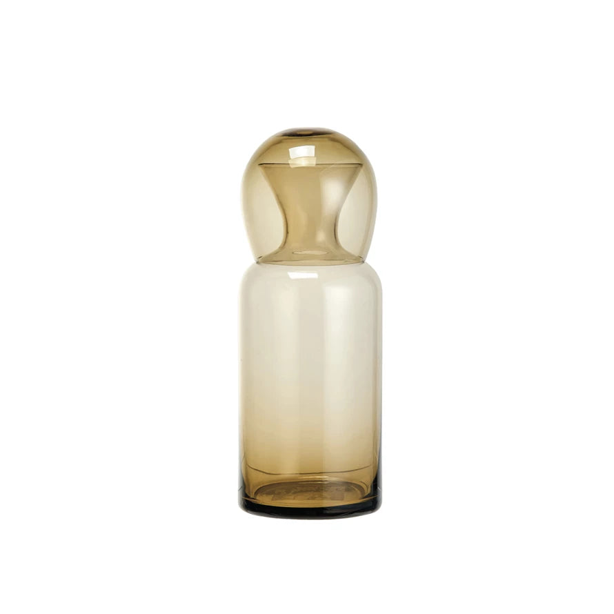 Glass Carafe w/ Drinking Glass