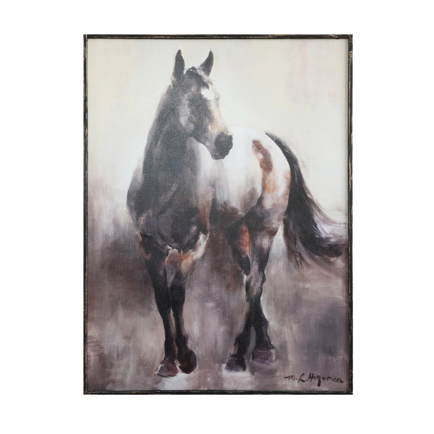 Wall Canvas with Horse