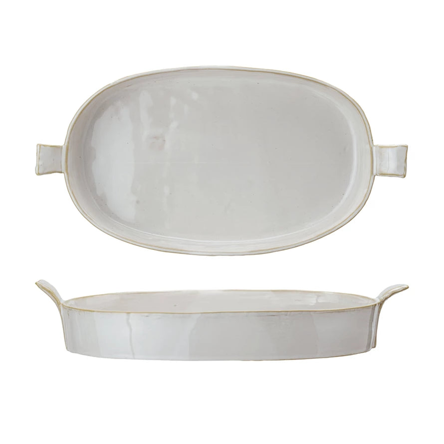 1-1/2 Qt. Stoneware Baker w/ Handles