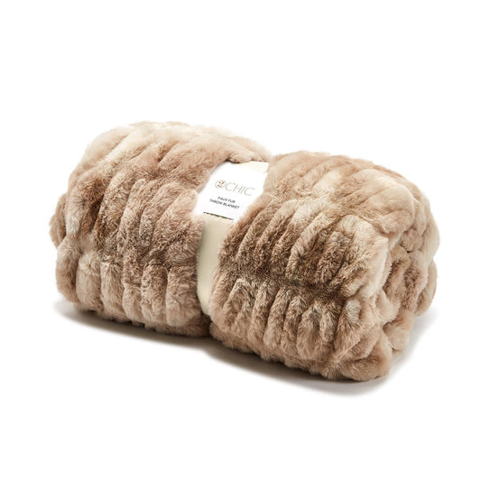 Faux Fur Throw