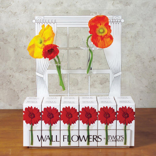Wall Flower Suction Vase