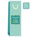 Drinks on Me Wine Bag