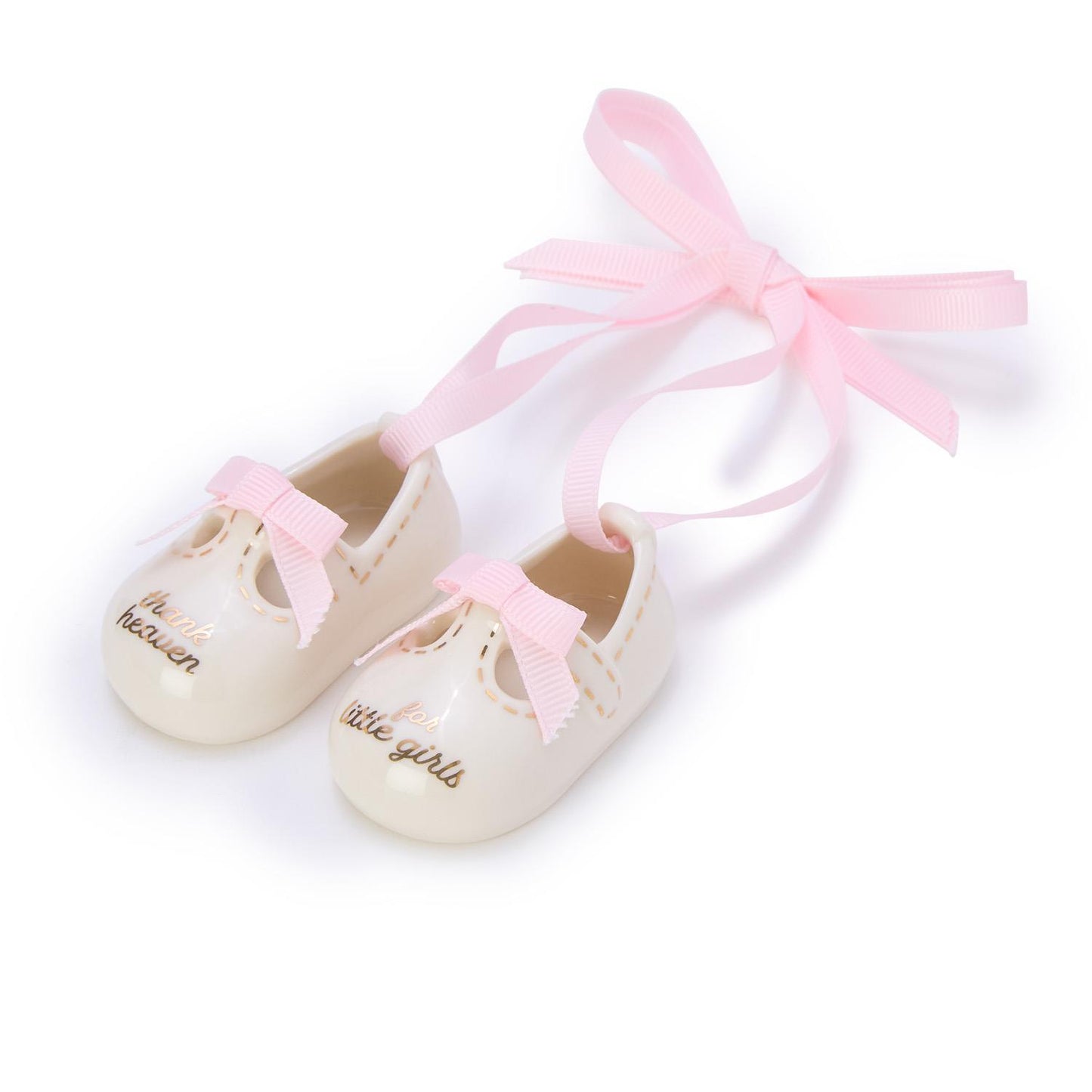 Thank Heaven Baby Shoes Keepsake Ornament