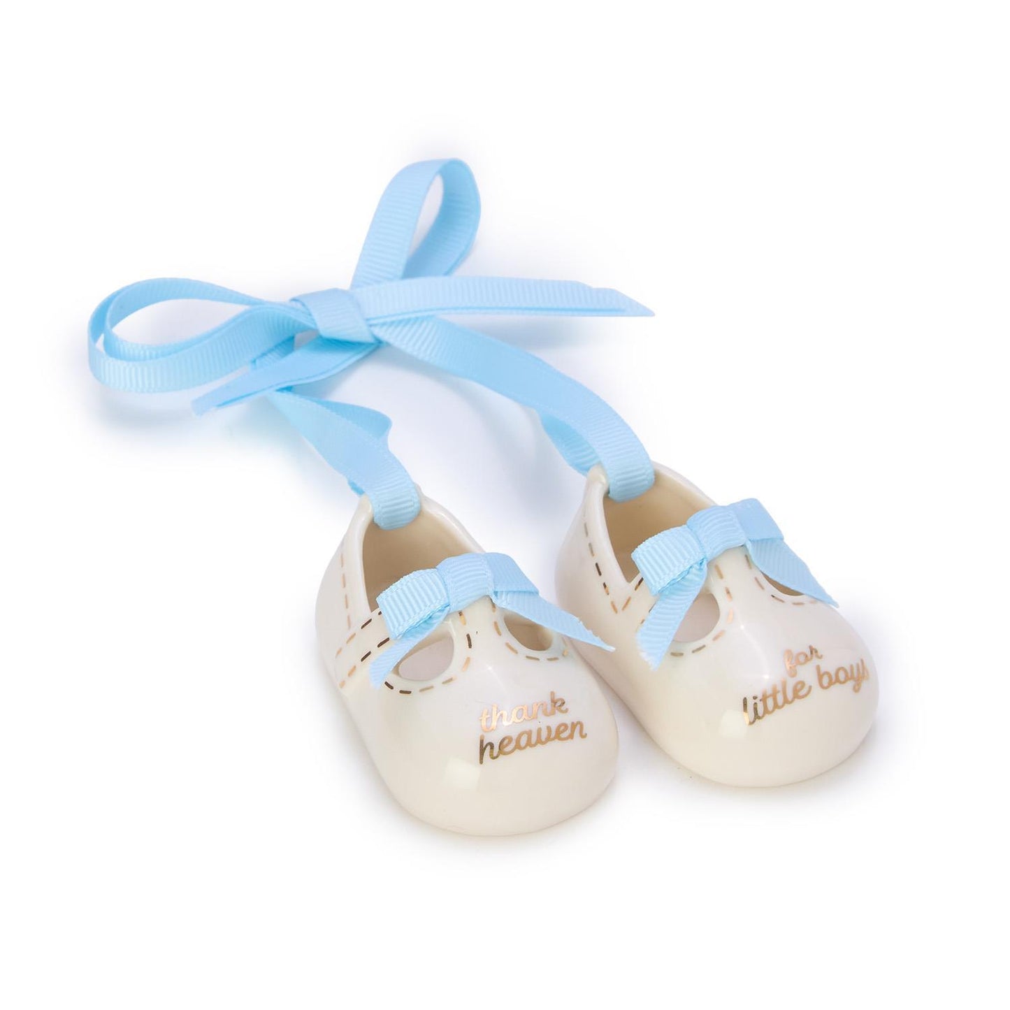 Thank Heaven Baby Shoes Keepsake Ornament