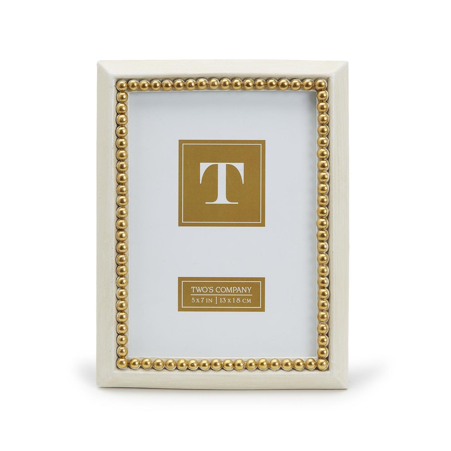 Gold Beads Photo Frame