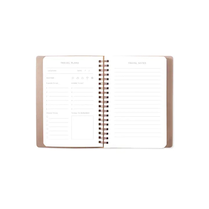 Classic Type Ivory Travel Book