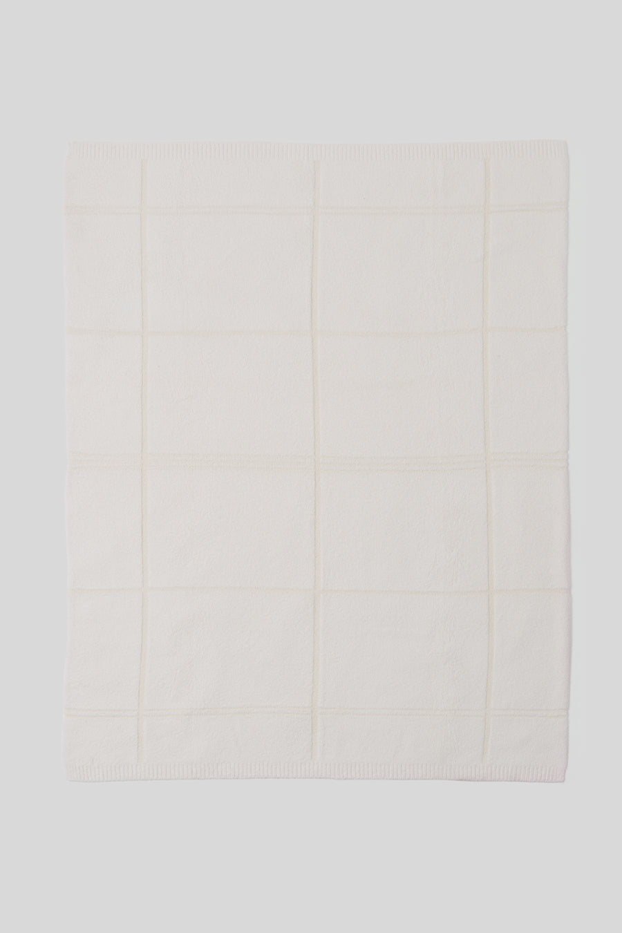 CC Cotton Tonal Plaid Throw