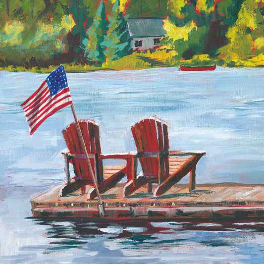 Lakeside Americana Bev. Napkin
