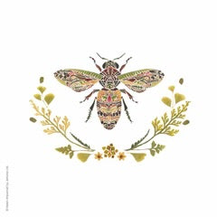 Green Bee Bev Napkins