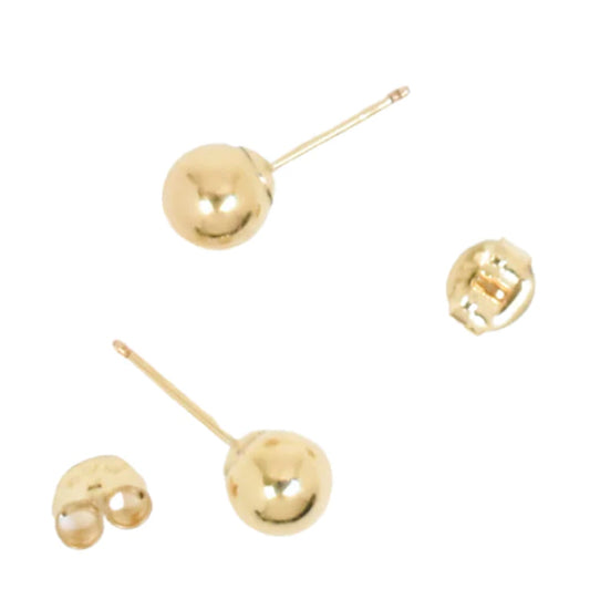 EmilyAnne Golden Stud Earrings