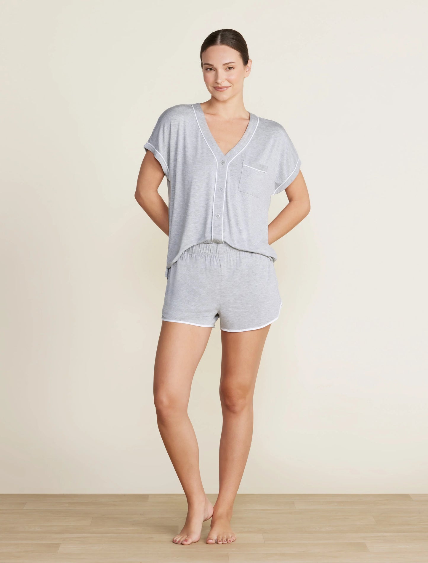 MC Soft Jersey Piped PJ Set