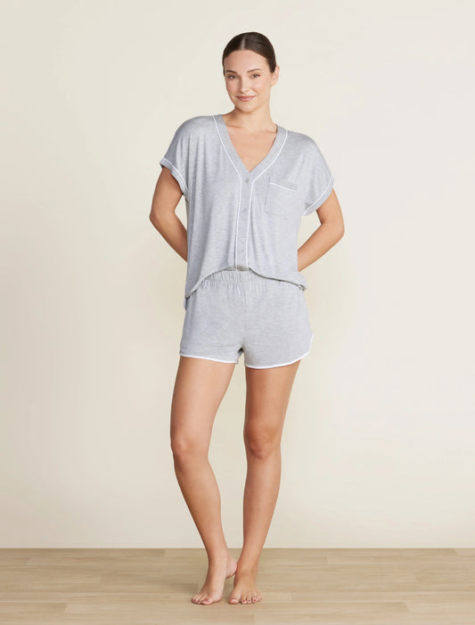 MC Soft Jersey Piped PJ Set