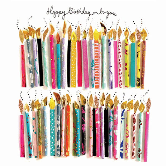 Happy Candles Bev Napkins