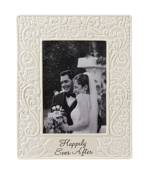 Happily Ever After Wedding Frame