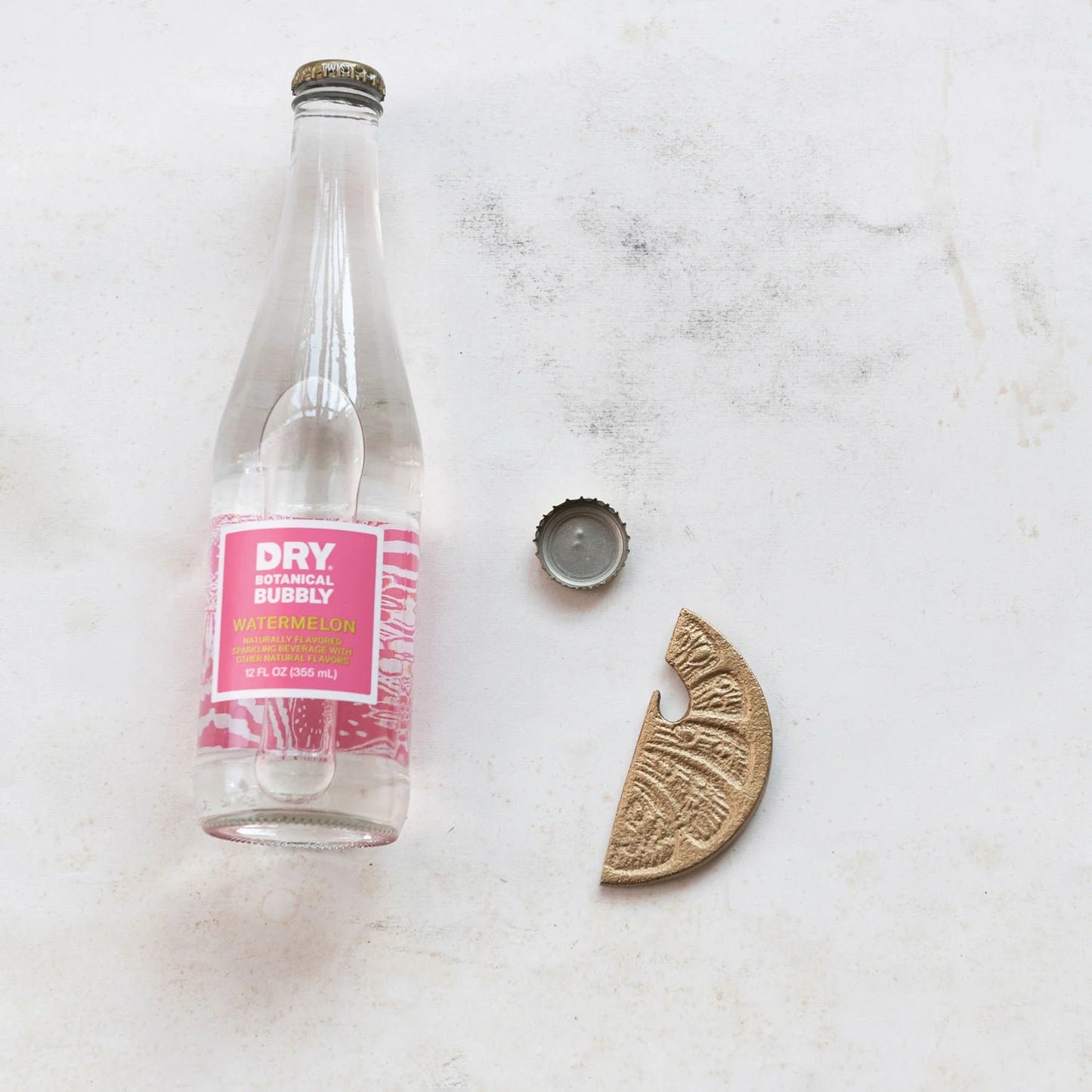 Metal Lemon Shaped Bottle Opener