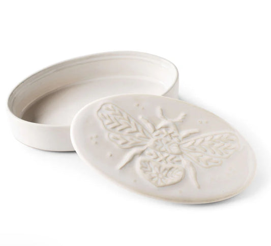 JT Bumble Bee Oval Trinket Box