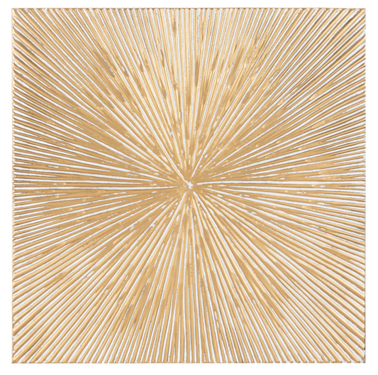 Gold Sunburst Wall Decor