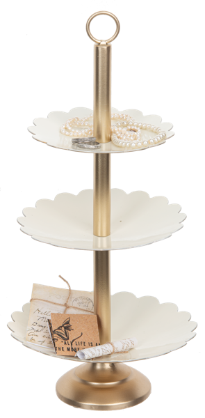 3-Tier Flower Pedestal Stand