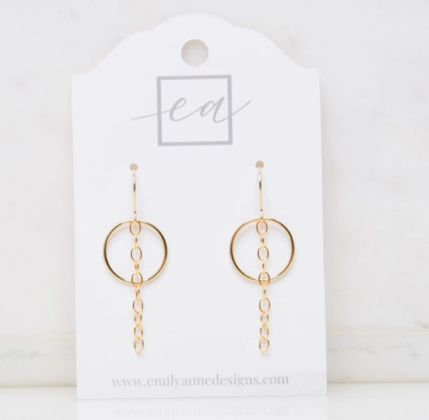 EmilyAnne Sassy Circle Earrings