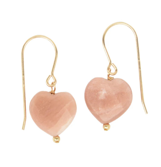 EmilyAnne Peach Love Earrings