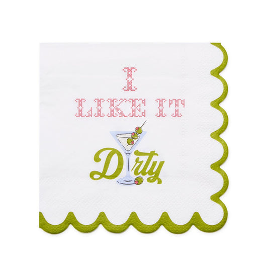 I Like It Dirty Paper Napkin