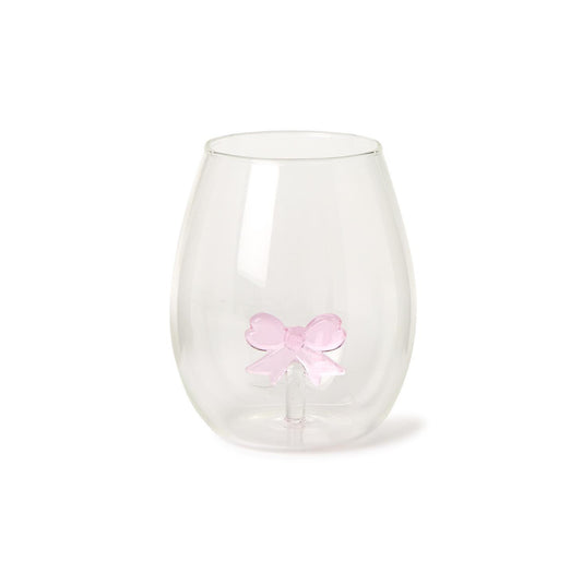 Bow Stemless Wine Glass