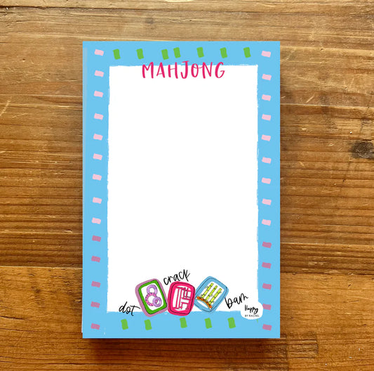 Chunky Mahjong Notepad
