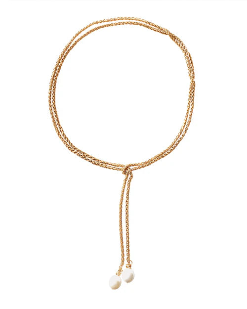 Pearl Wrap Necklace