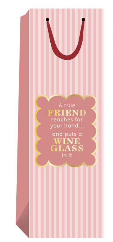Drinks on Me Wine Bag