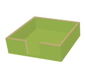 Bev Napkin Caddy, Wood
