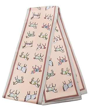 Print Narrow Scarf