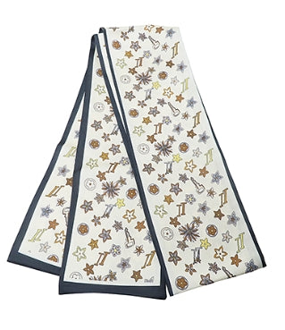 Print Narrow Scarf