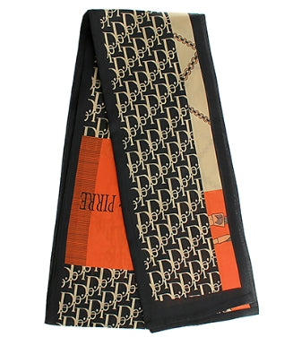Print Narrow Scarf