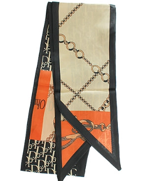 Print Narrow Scarf