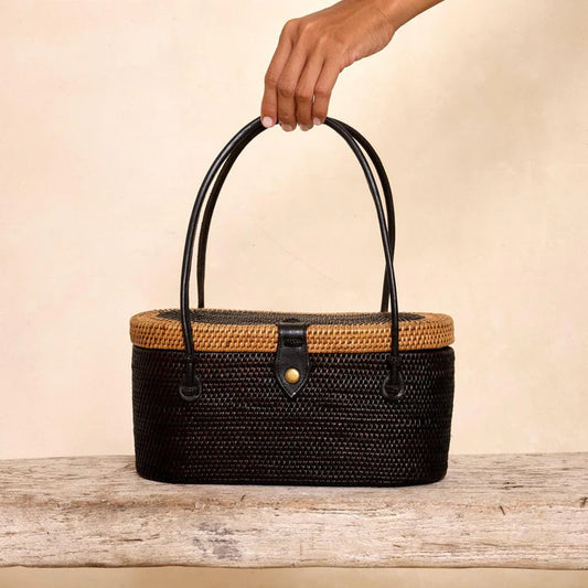 Ata Racetrack Oval Handbag