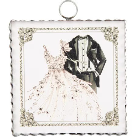 Mini Beck's Wedding Dress
