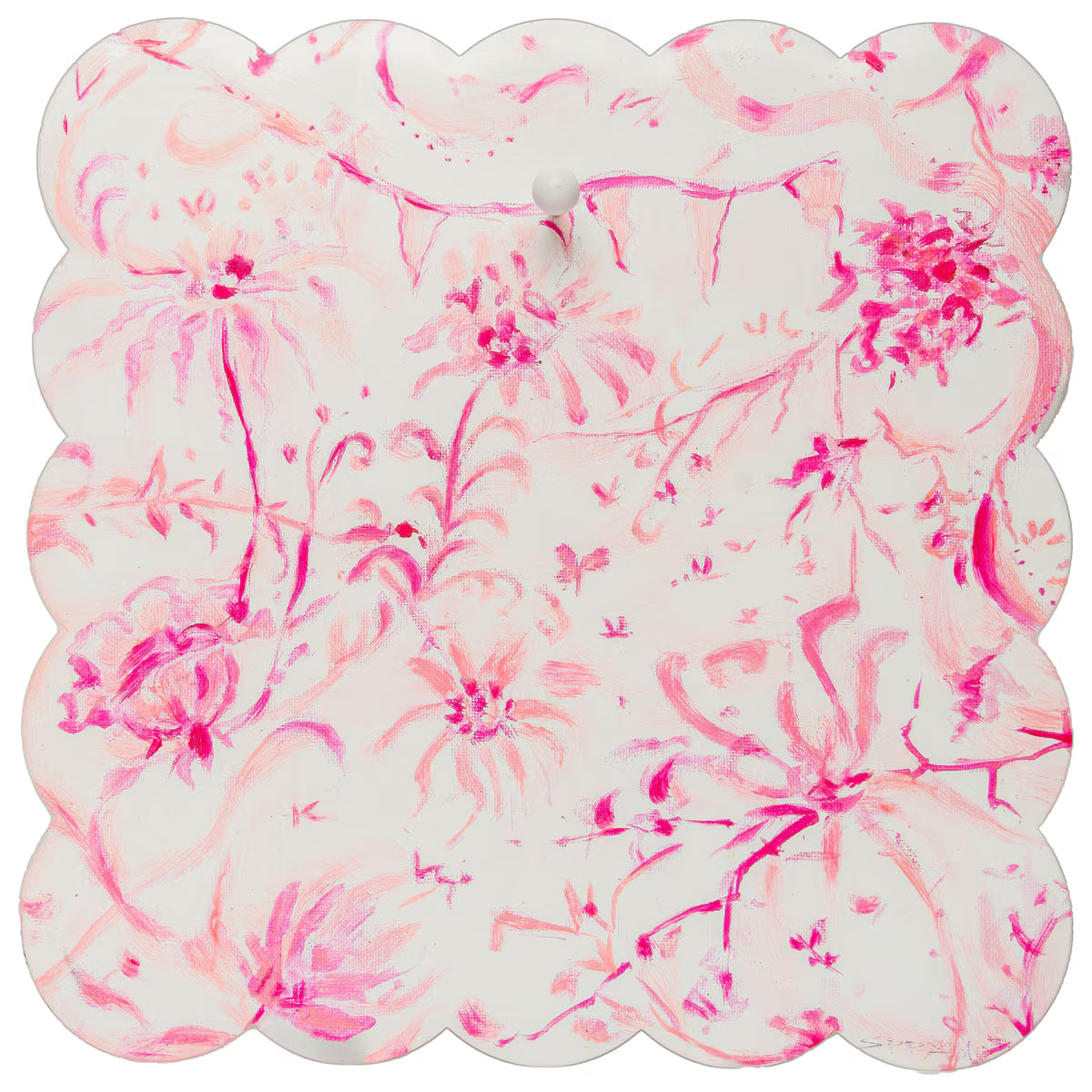 Gallery Scallop Chinoiserie Display Board
